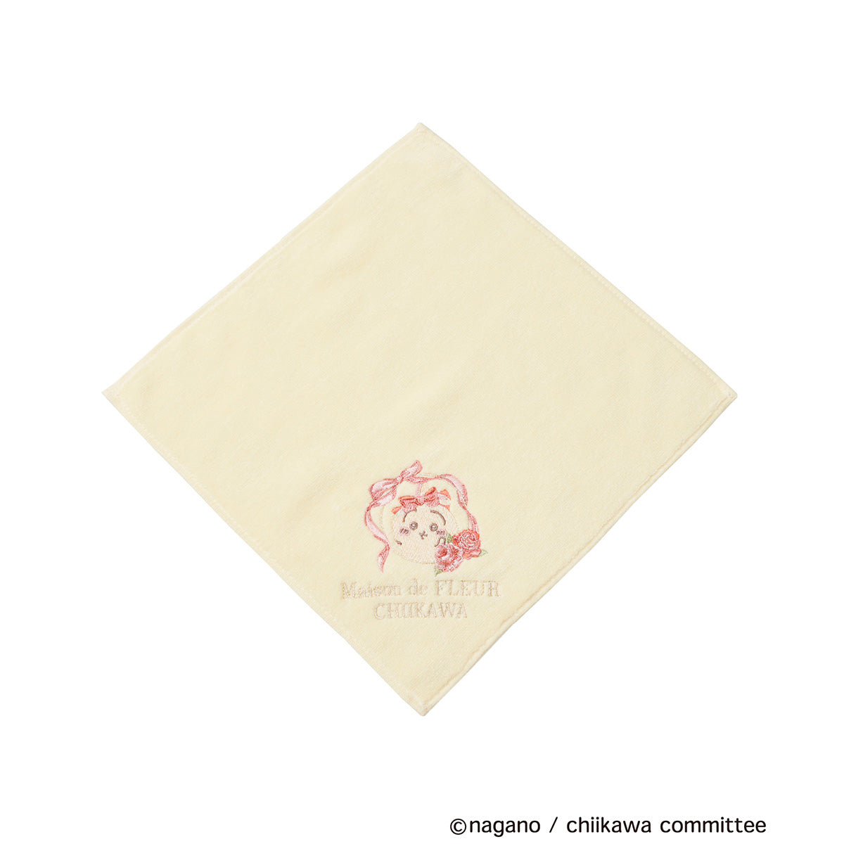 【预订】吉伊卡哇 Maison de FLEUR 刺绣毛巾手帕(乌萨奇)【2025年3月中旬起依次发货(若延期发货也不可取消)】【不可与普通商品同时购买、不可指定配送日期】【不参与促销活动】