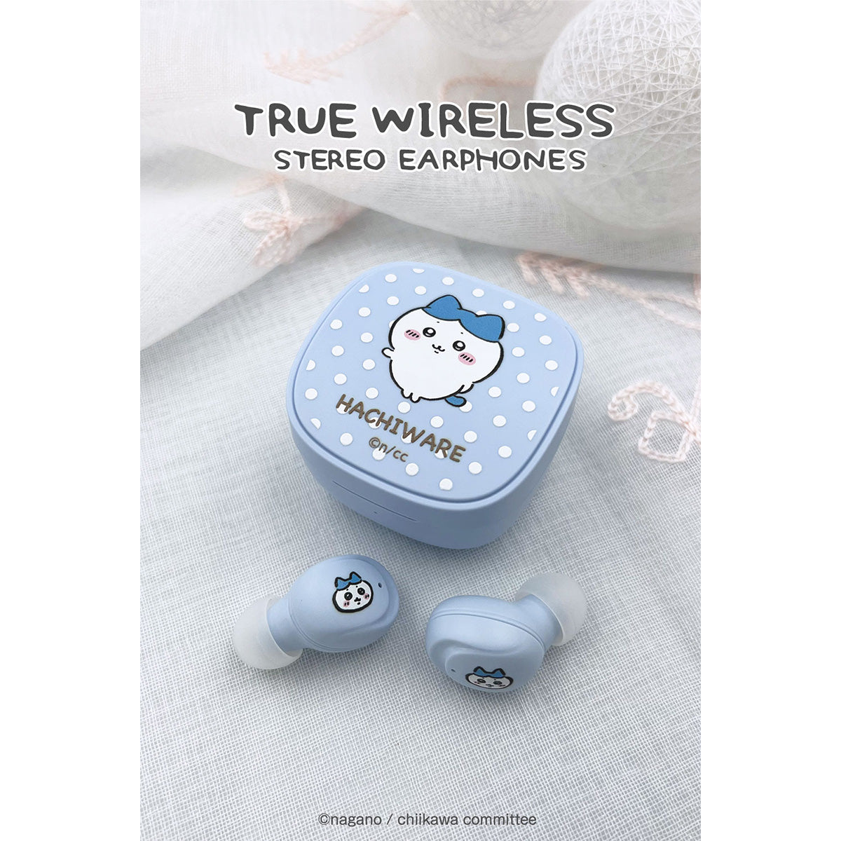 Chiikawa True Wireless Earphones 3 (Hachiware)