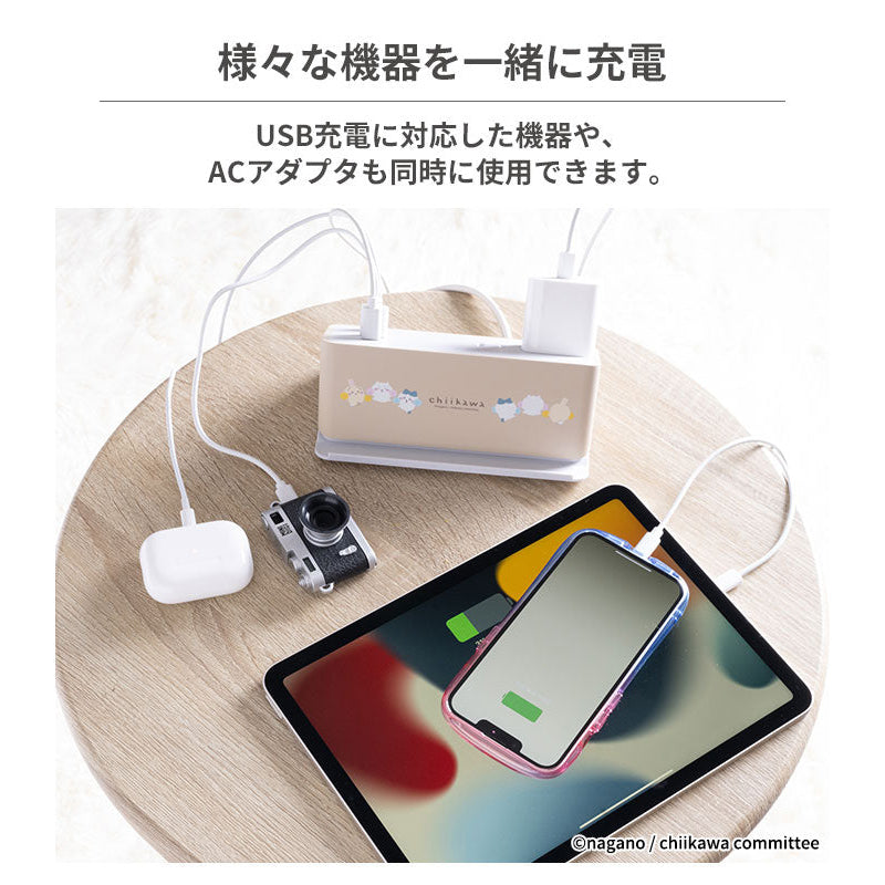 ちいかわ humor AC&USB TAP
