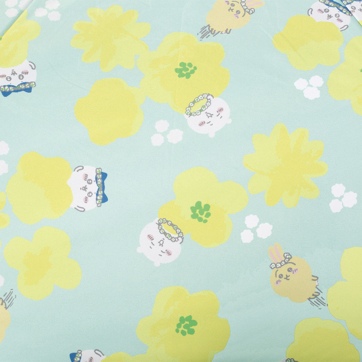 ちいかわ 折りたたみ日傘 遮光mini(花かんむり)