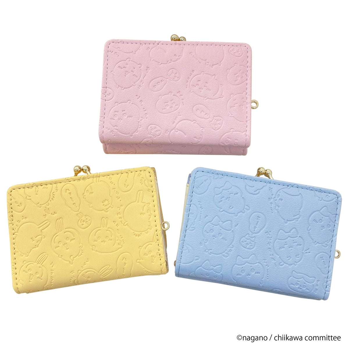 Chiikawa Wallet with snap closure and satin ribbon (Usagi)