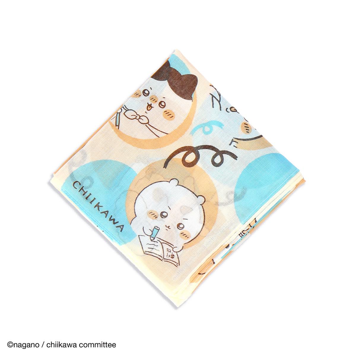 치이카와 핸드타올 (도트 크림)