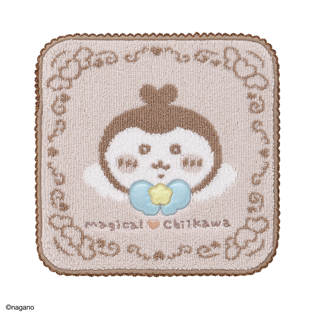 ちいかわ まじかるちいかわ タオルハンカチ(小さいやつ ベージュ)