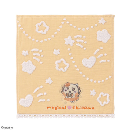 ちいかわ まじかるちいかわ タオルハンカチ（変身だ・オレンジ）