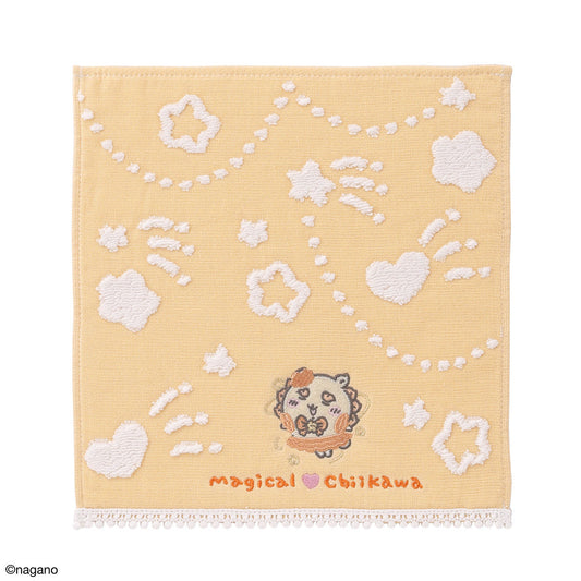 ちいかわ まじかるちいかわ タオルハンカチ（変身だ・オレンジ）