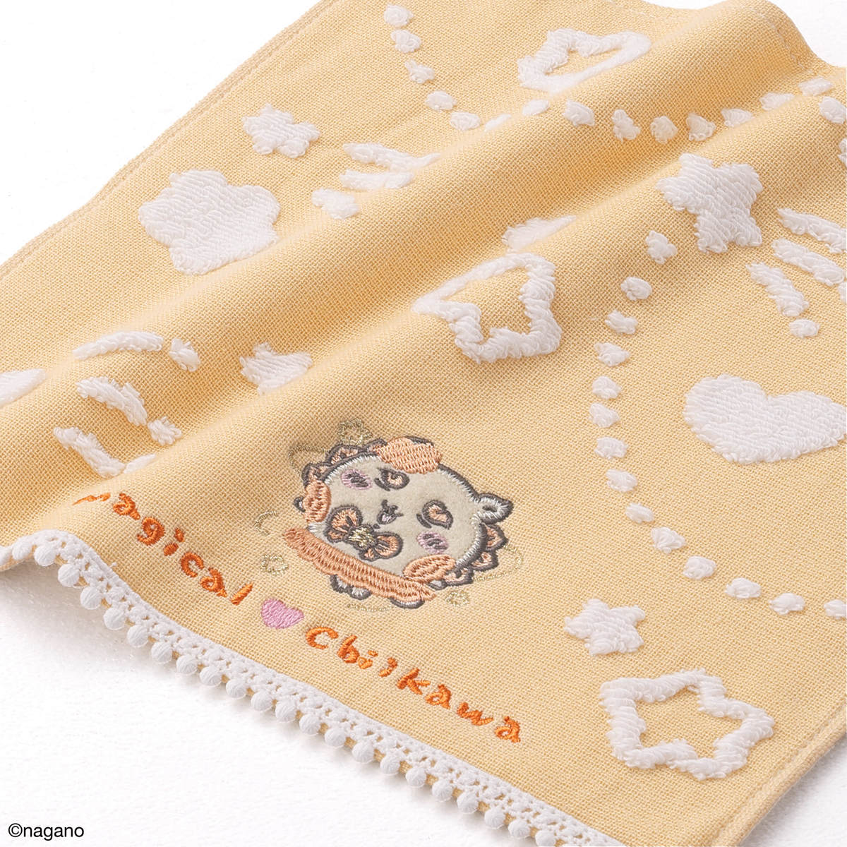 Chiikawa Magical Chiikawa Handkerchief Towel (Transformation! Orange)