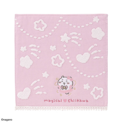 ちいかわ まじかるちいかわ タオルハンカチ（変身だ・ピンク）