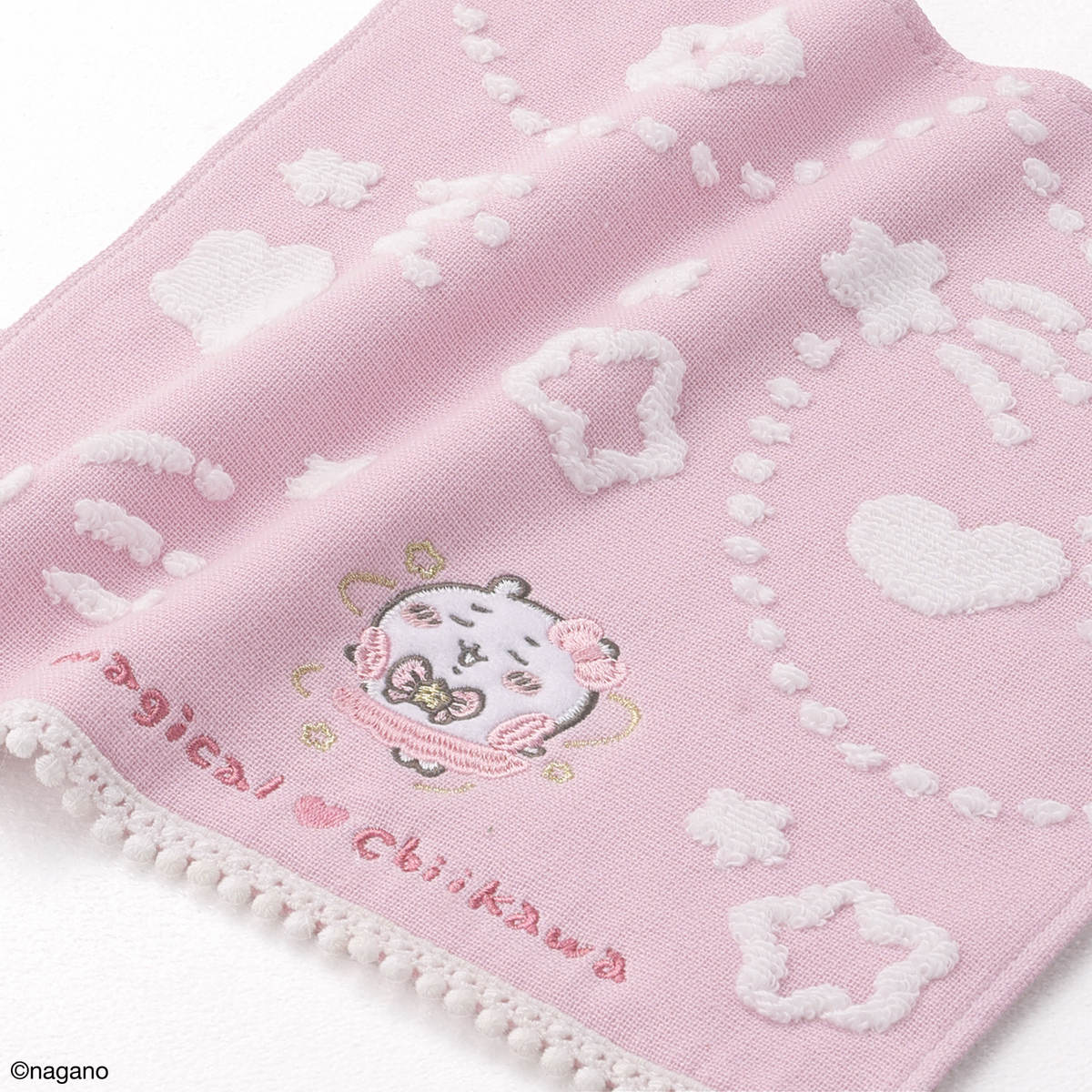 ちいかわ まじかるちいかわ タオルハンカチ（変身だ・ピンク）
