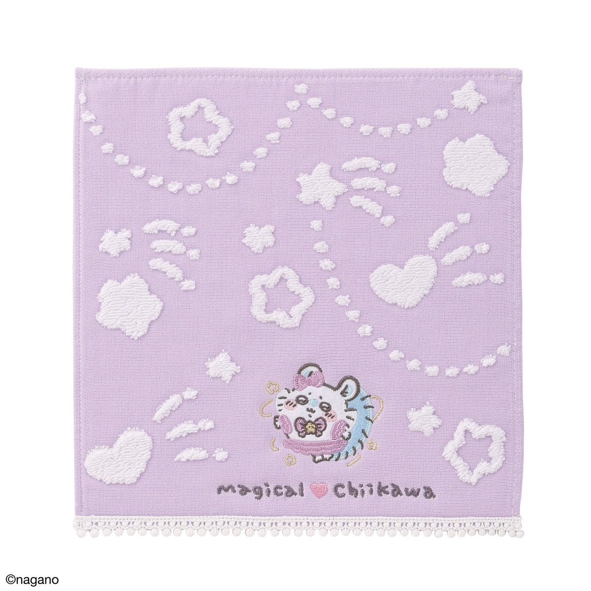 ちいかわ まじかるちいかわ タオルハンカチ（変身だ・パープル）