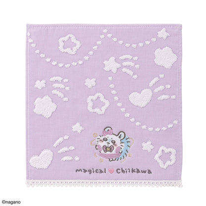 ちいかわ まじかるちいかわ タオルハンカチ（変身だ・パープル）