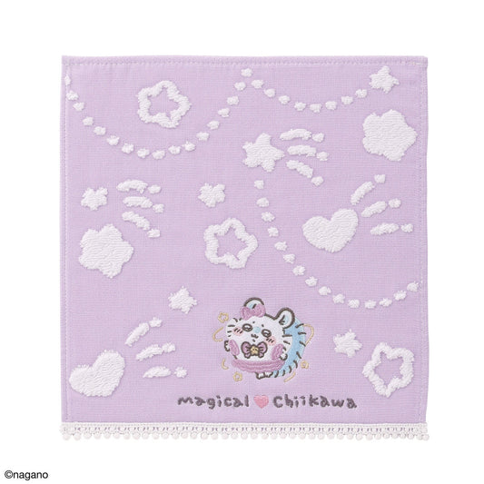 ちいかわ まじかるちいかわ タオルハンカチ（変身だ・パープル）