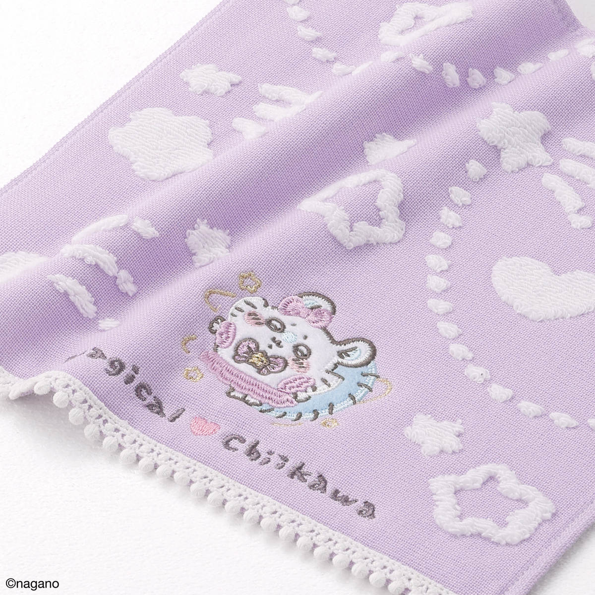 ちいかわ まじかるちいかわ タオルハンカチ(変身だ・パープル)