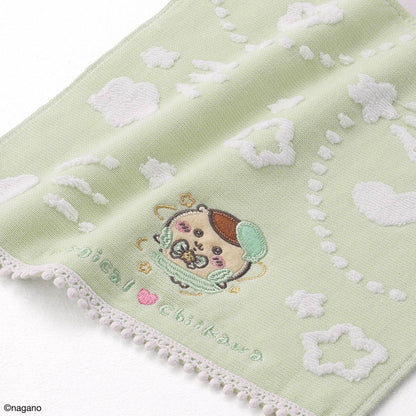 ちいかわ まじかるちいかわ タオルハンカチ（変身だ・グリーン）