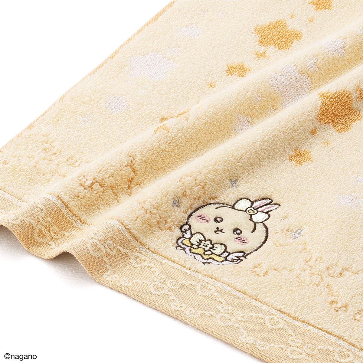 ちいかわ まじかるちいかわ フェイスタオル(なんかむちゃまじかる・イエロー)