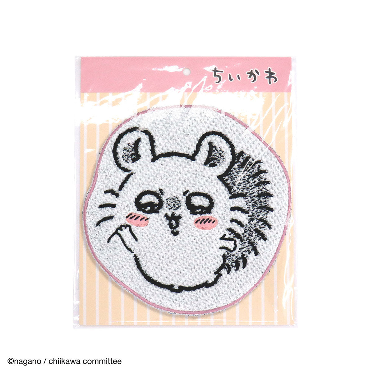 Chiikawa Die-Cut Towel Handkerchief (Purple)
