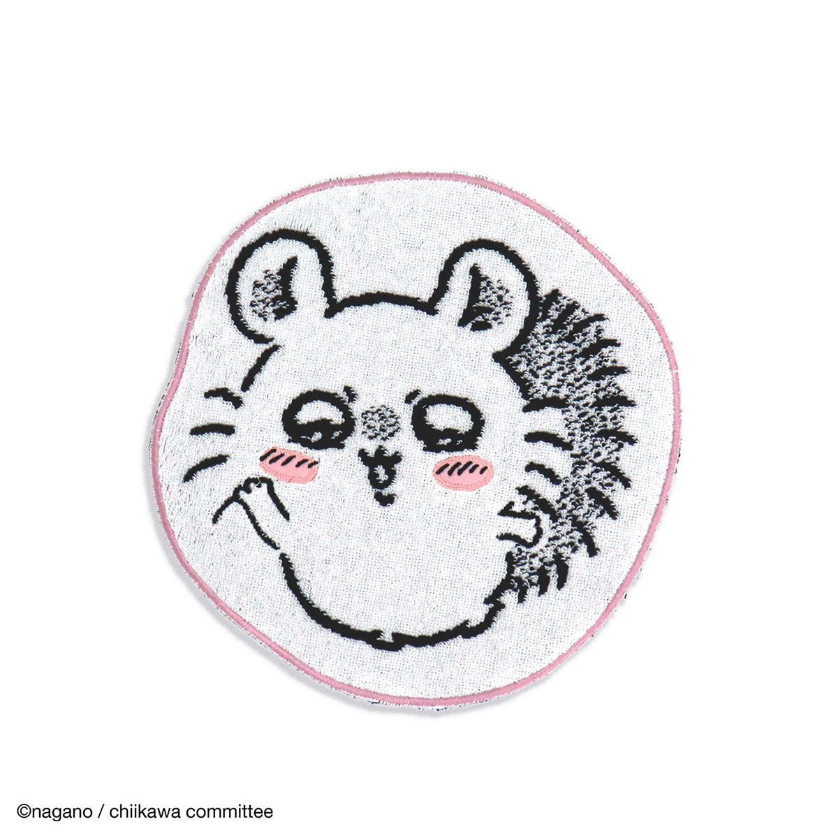 Chiikawa Die-Cut Towel Handkerchief (Purple)