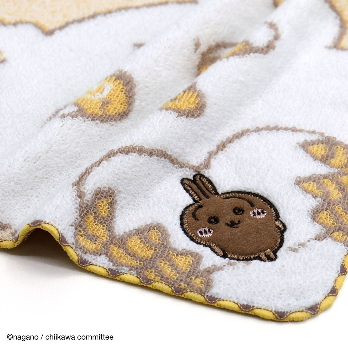 吉伊卡哇 毛巾手帕(凝固了 黃)