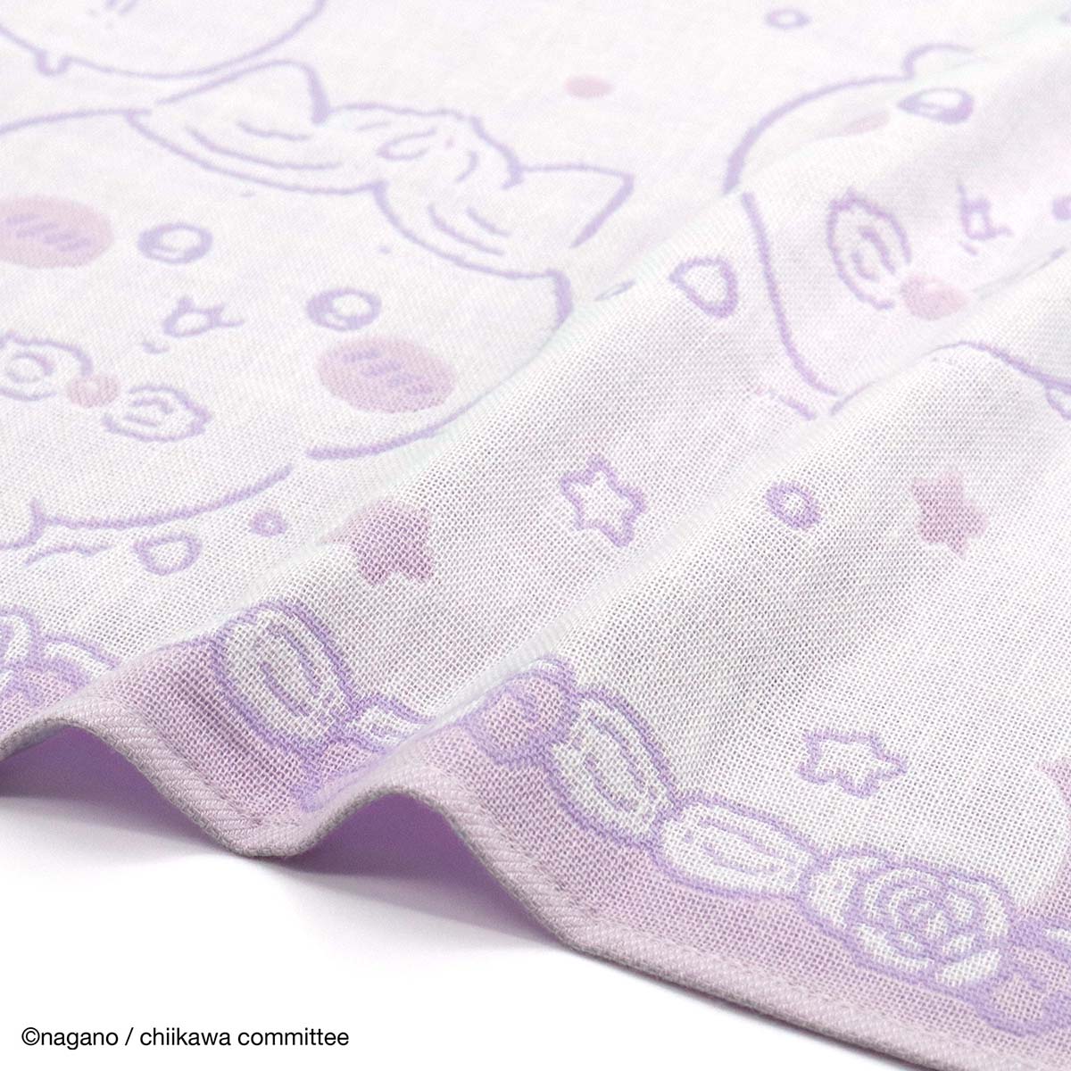 치이카와 워시 타올 (편안한 퍼플)