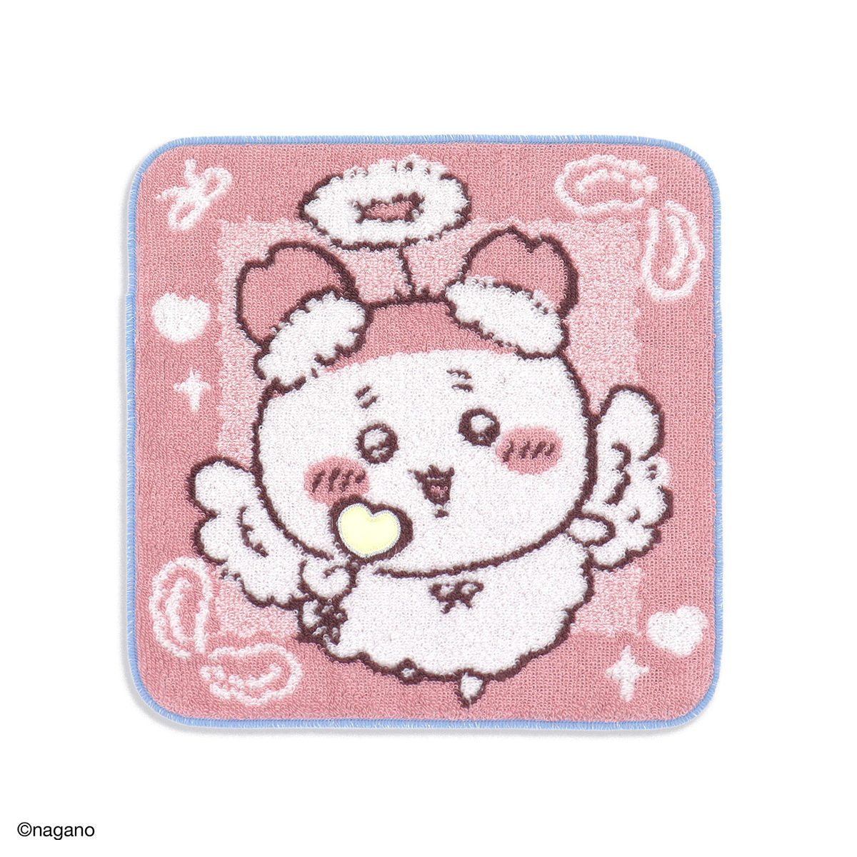 Chiikawa Towel Handkerchief (Angel / Pink)