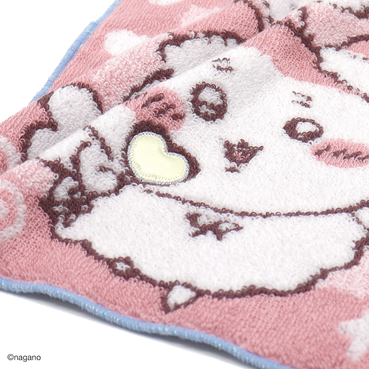 Chiikawa Towel Handkerchief (Angel / Pink)