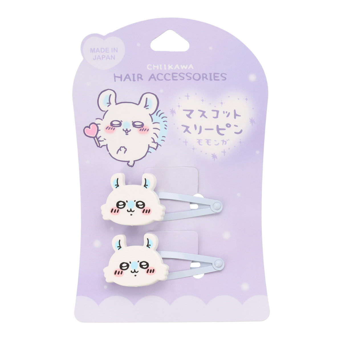 Chiikawa Mascot Hair Pin 2P (Momonga)