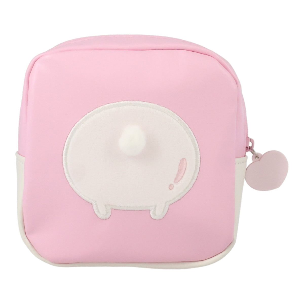 Chiikawa Square Pouch (Peach Chiikawa)