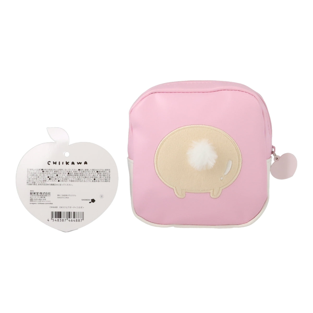 ちいかわ スクエアポーチ(ピーチうさぎ)