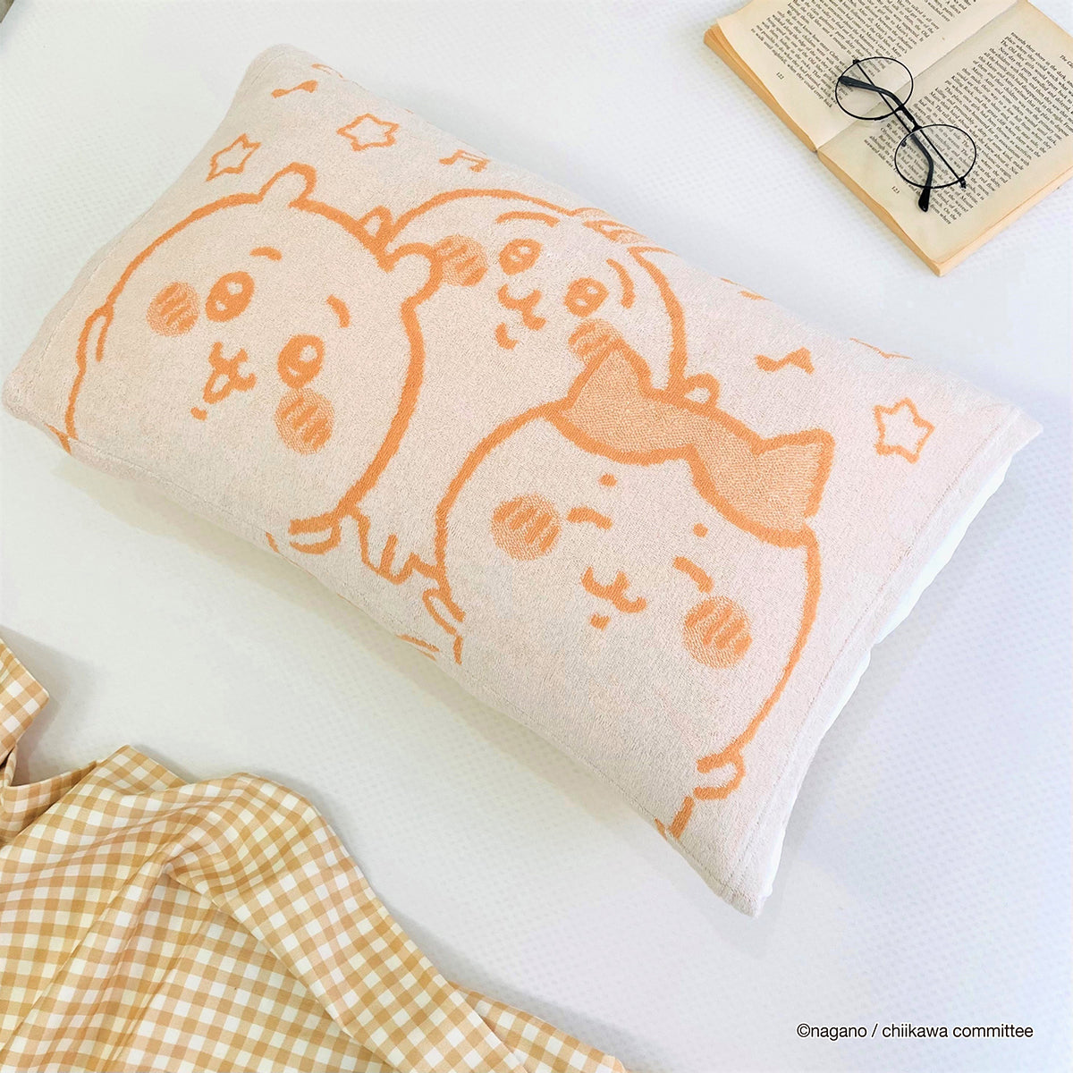 Chiikawa Antibacterial Odor-Resistant Stretch Pillow Cover
