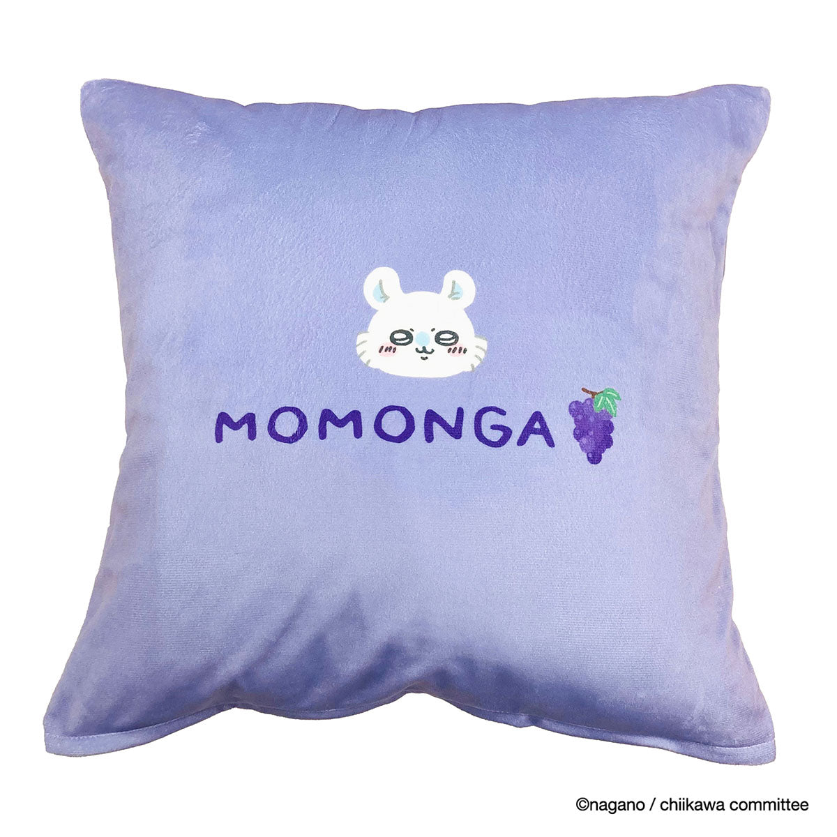 Chiikawa Cushion Cover (Momonga, Grapes)