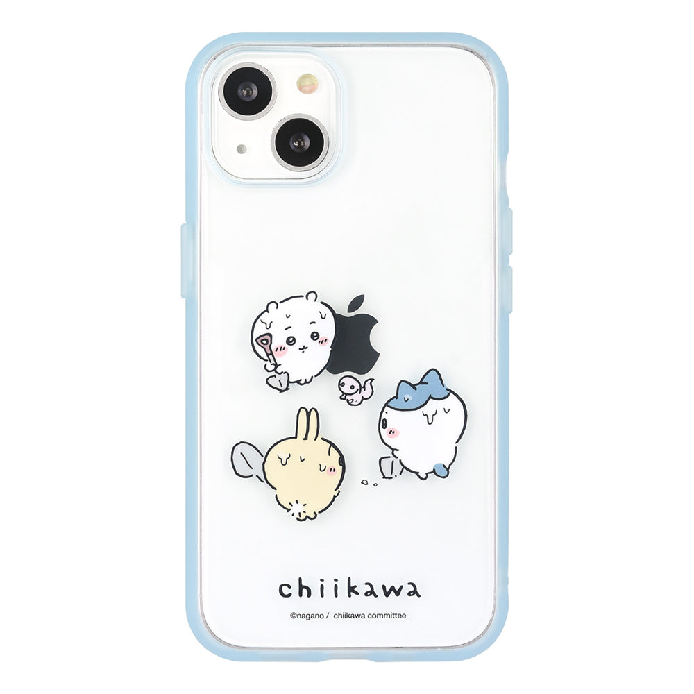 치이카와 IIIIfit Clear iPhone 14/13 호환 케이스 (뱀)