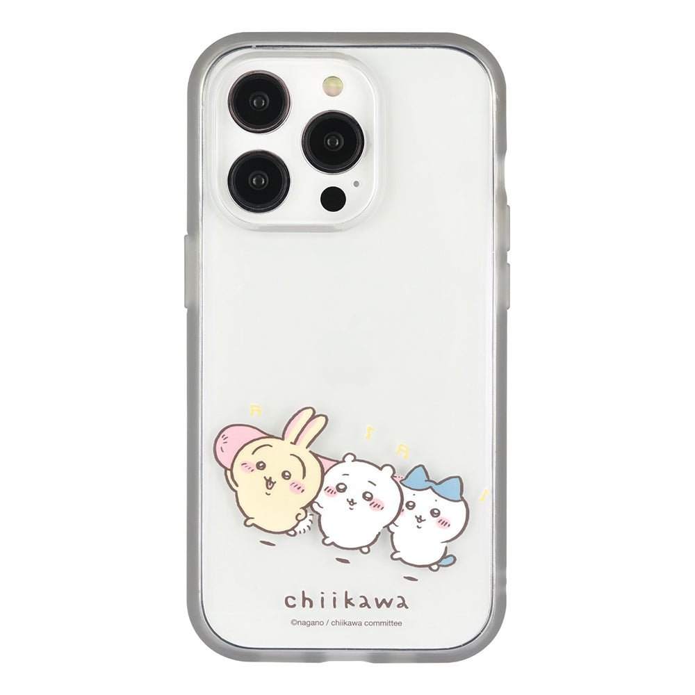 치이카와 IIIIfit Clear iPhone 14Pro/13Pro 호환 케이스 (어묵소시지)