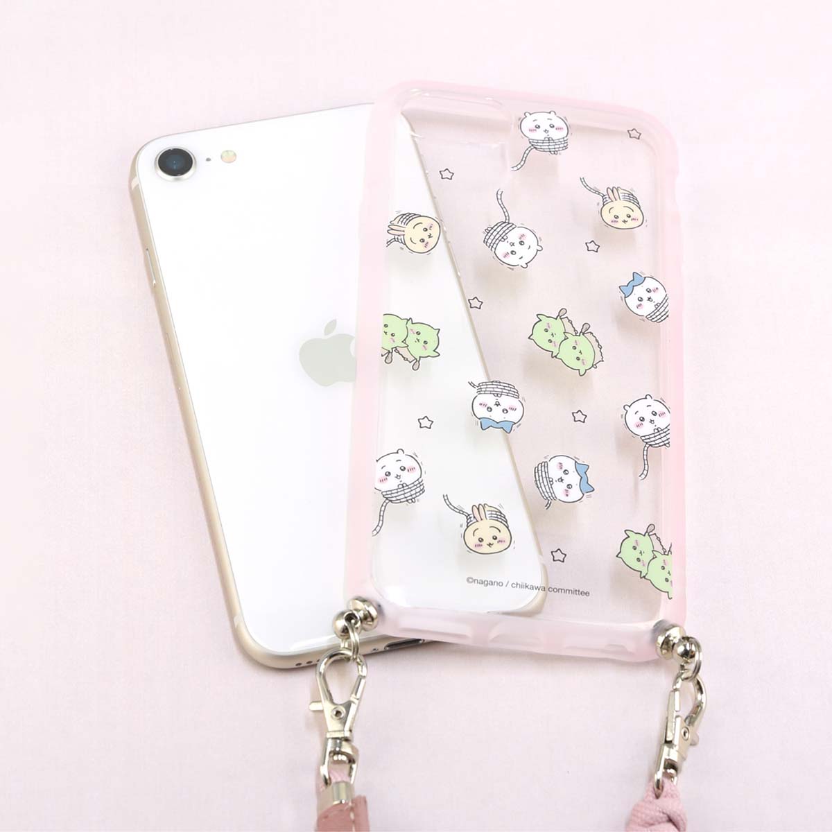 치이카와 IIIIfit Loop iPhone 호환 케이스 (풀패턴)