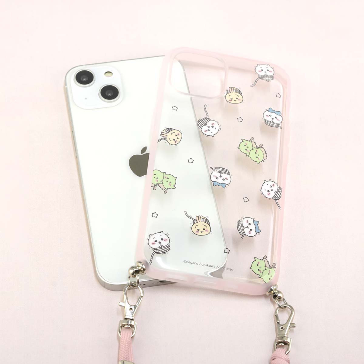 치이카와 IIIIfit Loop iPhone 호환 케이스 (풀패턴)