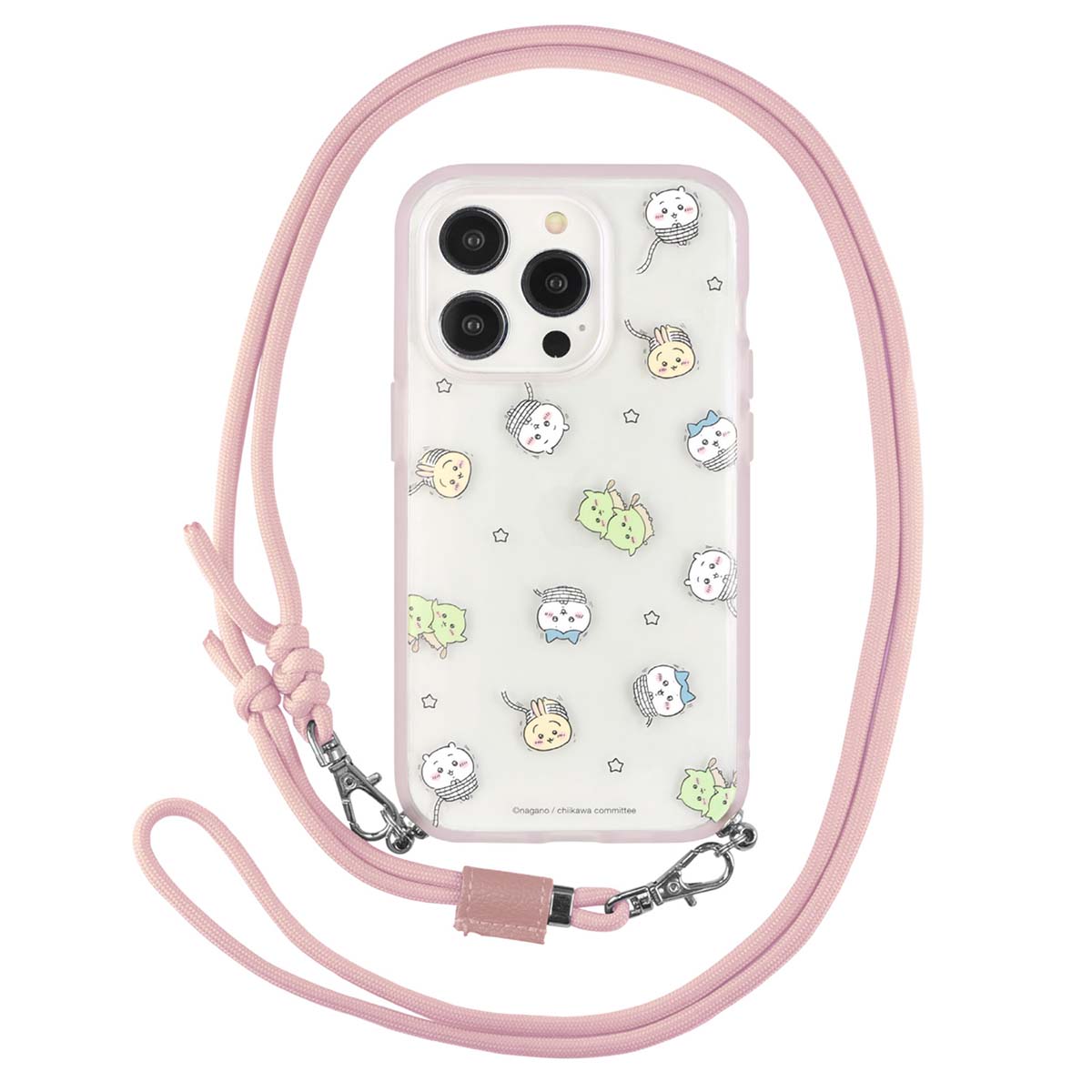 치이카와 IIIIfit Loop iPhone 호환 케이스 (풀패턴)