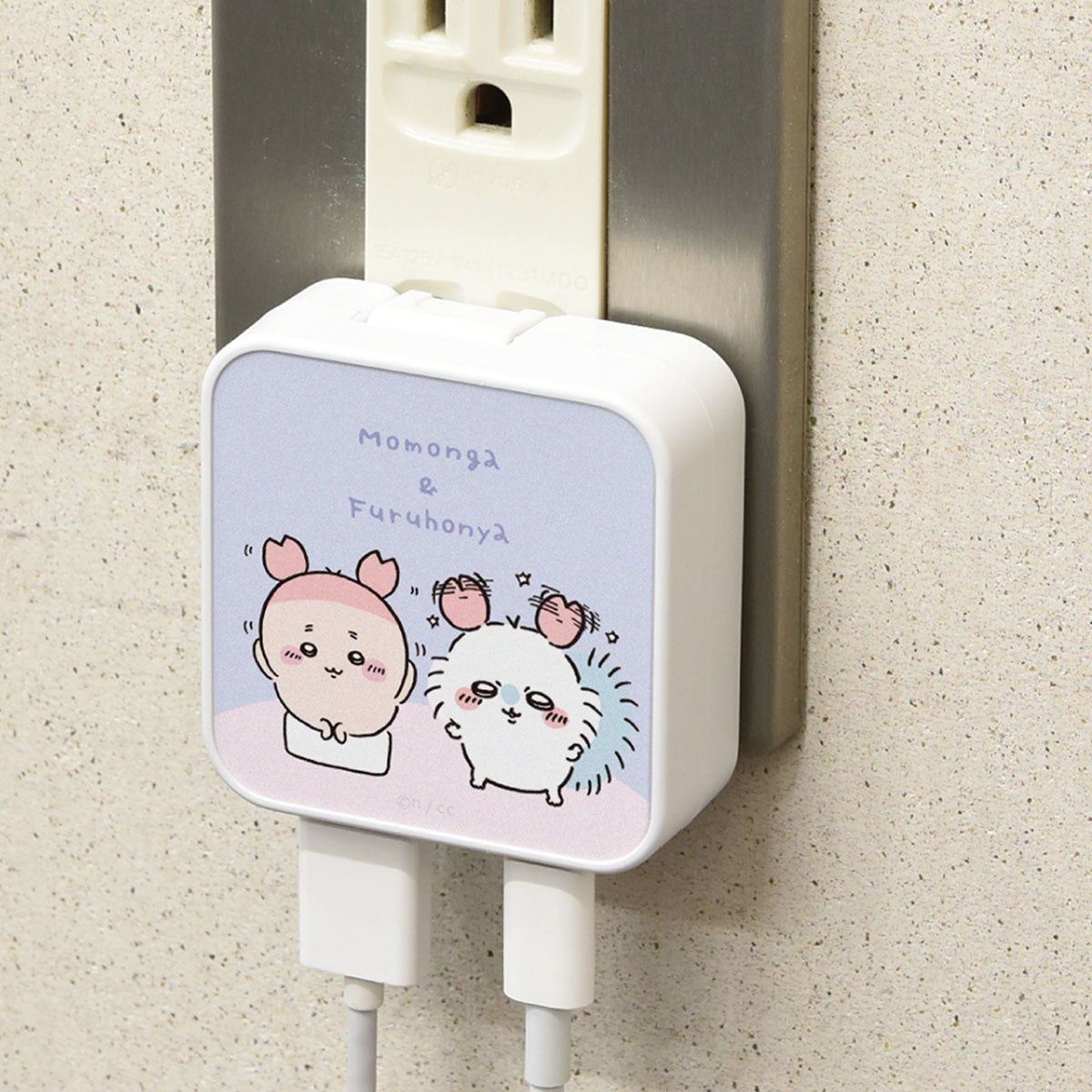 吉伊卡哇 USB/USB Type-C 交流電適配器(莫莫加&螃蟹)