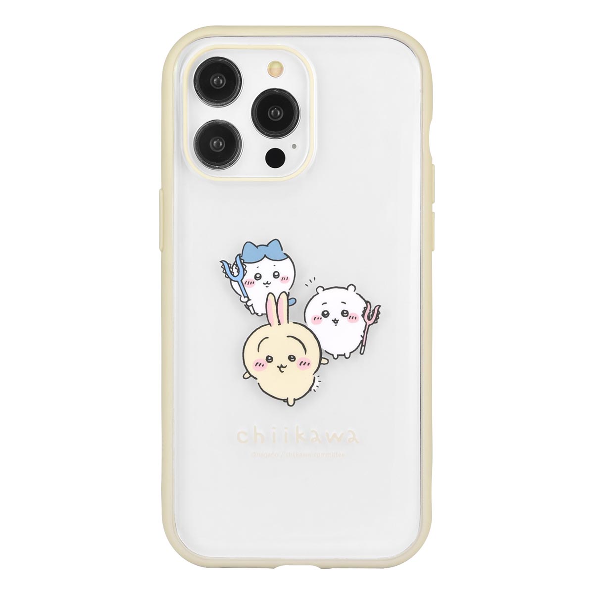 Chiikawa IIIIfit Clear iPhone-Compatible Case (Subjugation)