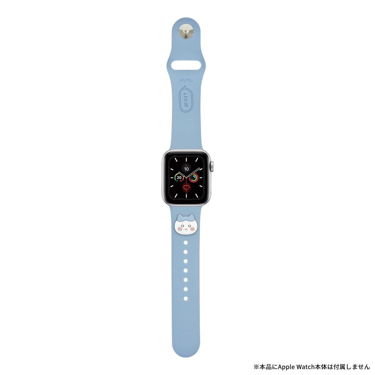 Chiikawa Apple Watch 41/40/38mm-Compatible Silicone Band (Hachiware)