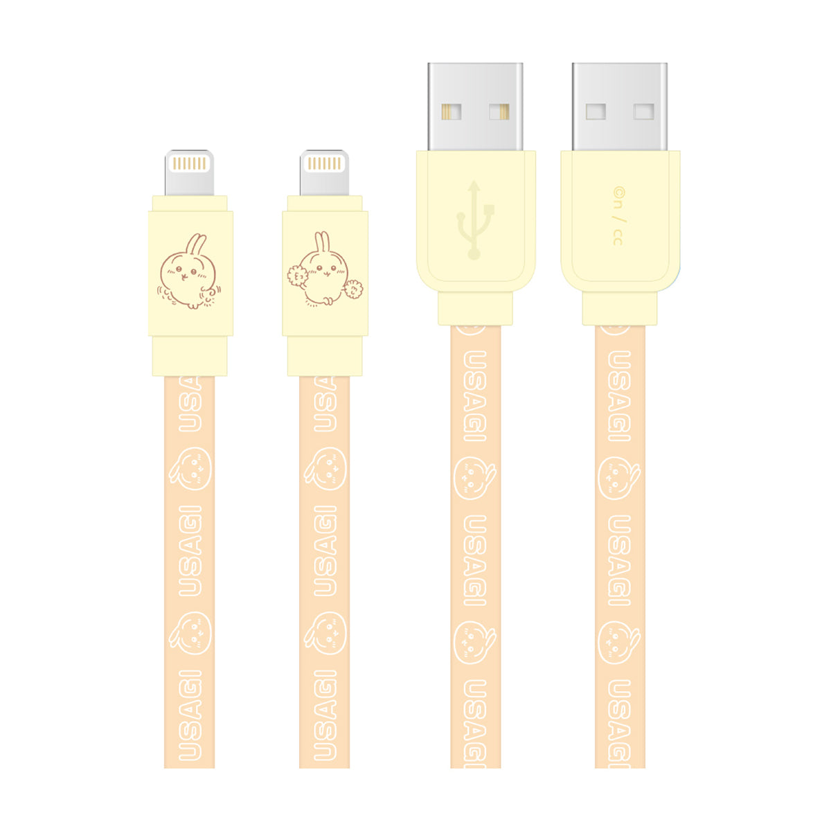 Chiikawa Lightning Compatible Sync & Charge Cable (Usagi)