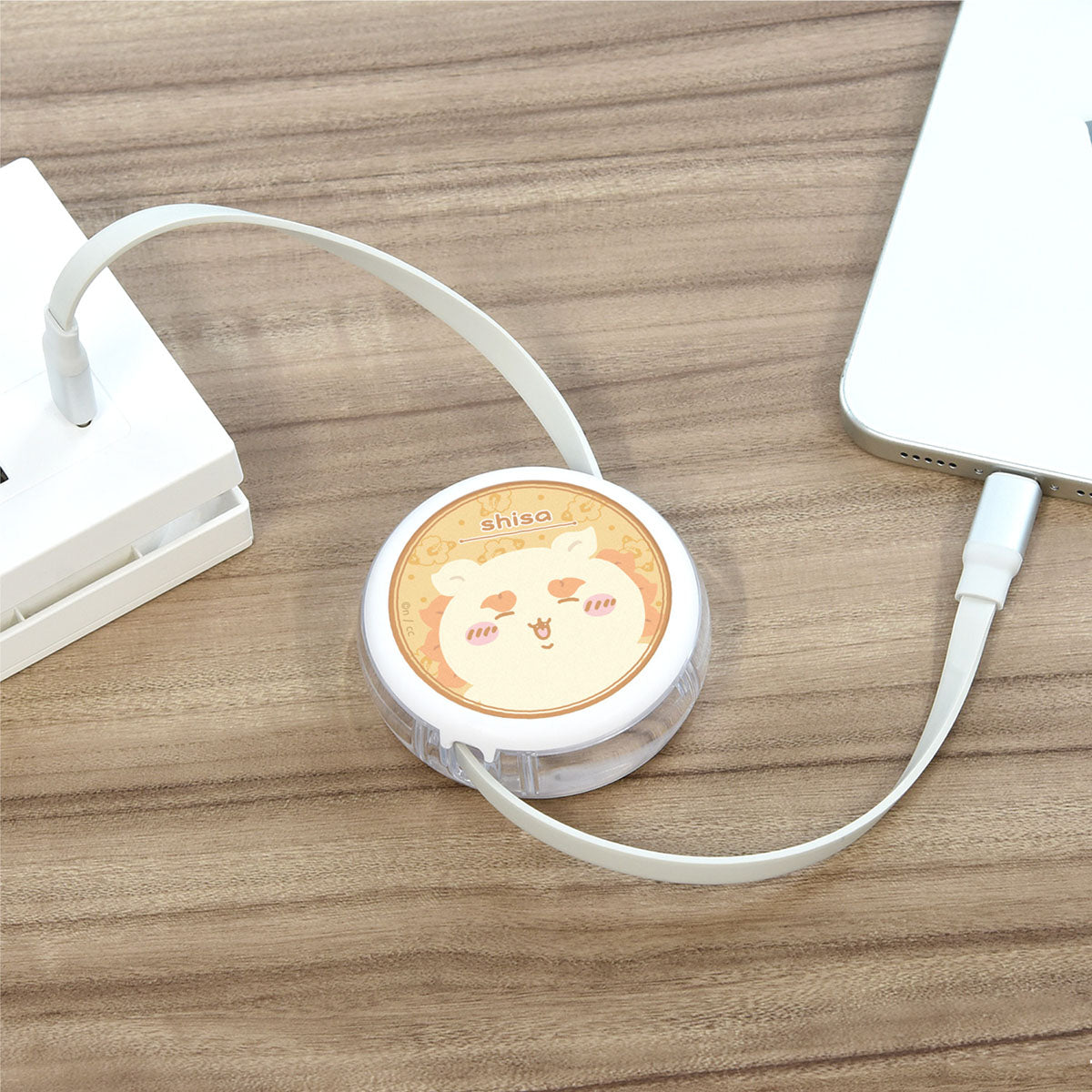 치이카와 USB Type-C 대응 동기화 및 충전 릴 케이블 (시사)