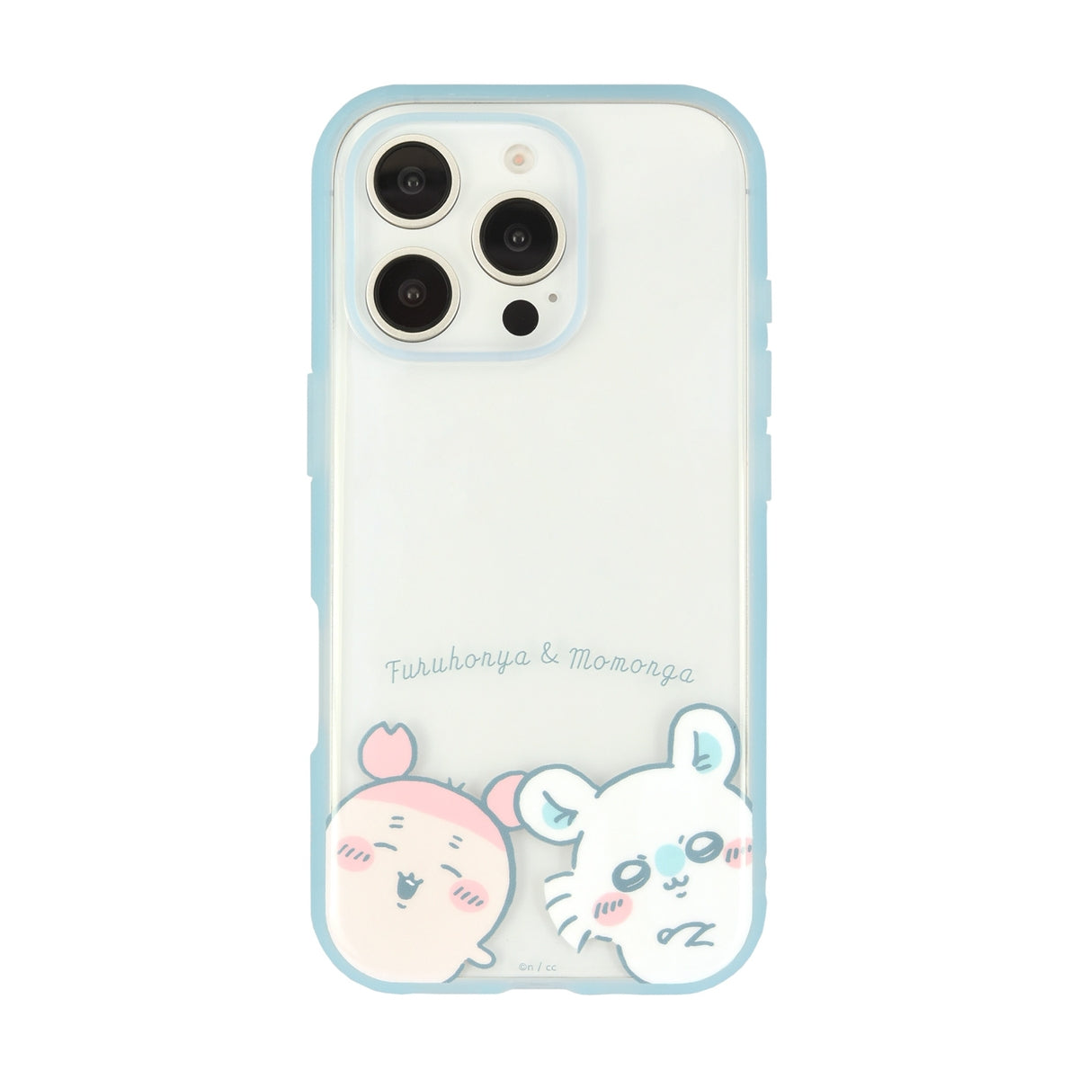 Chiikawa IIIIfit Clear iPhone Case (Momonga & Furuhonya)