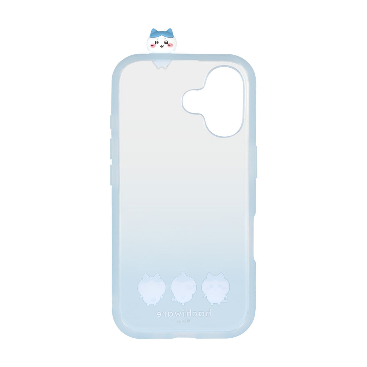 ちいかわ フレーム IIIIfit Clear iPhone16対応ケース(ハチワレ)