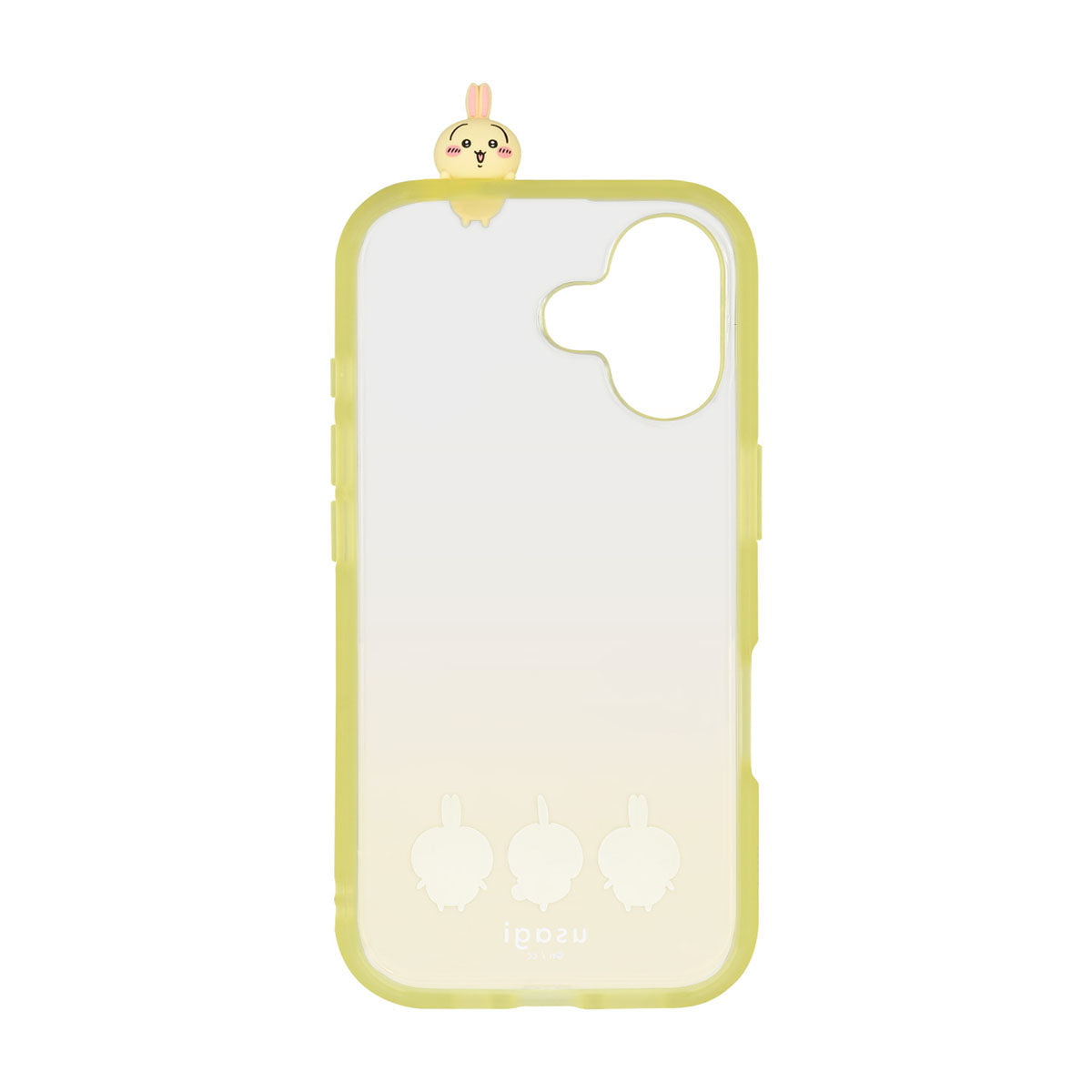 치이카와 프레임 IIIIfit 클리어 iPhone16 케이스 (우사기)
