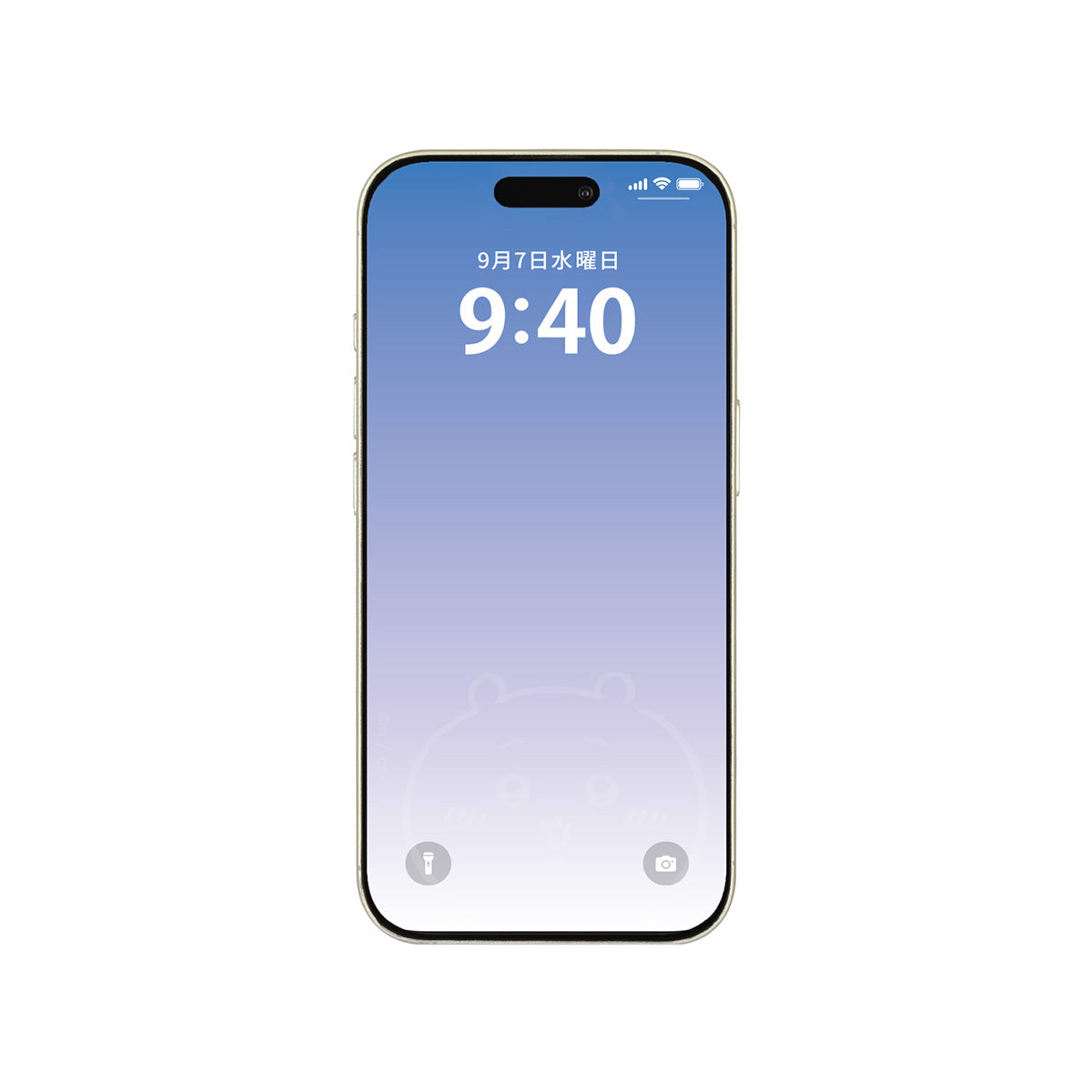 치이카와 iPhone16Pro 호환 강화유리 스크린 프로텍터 (치이카와)