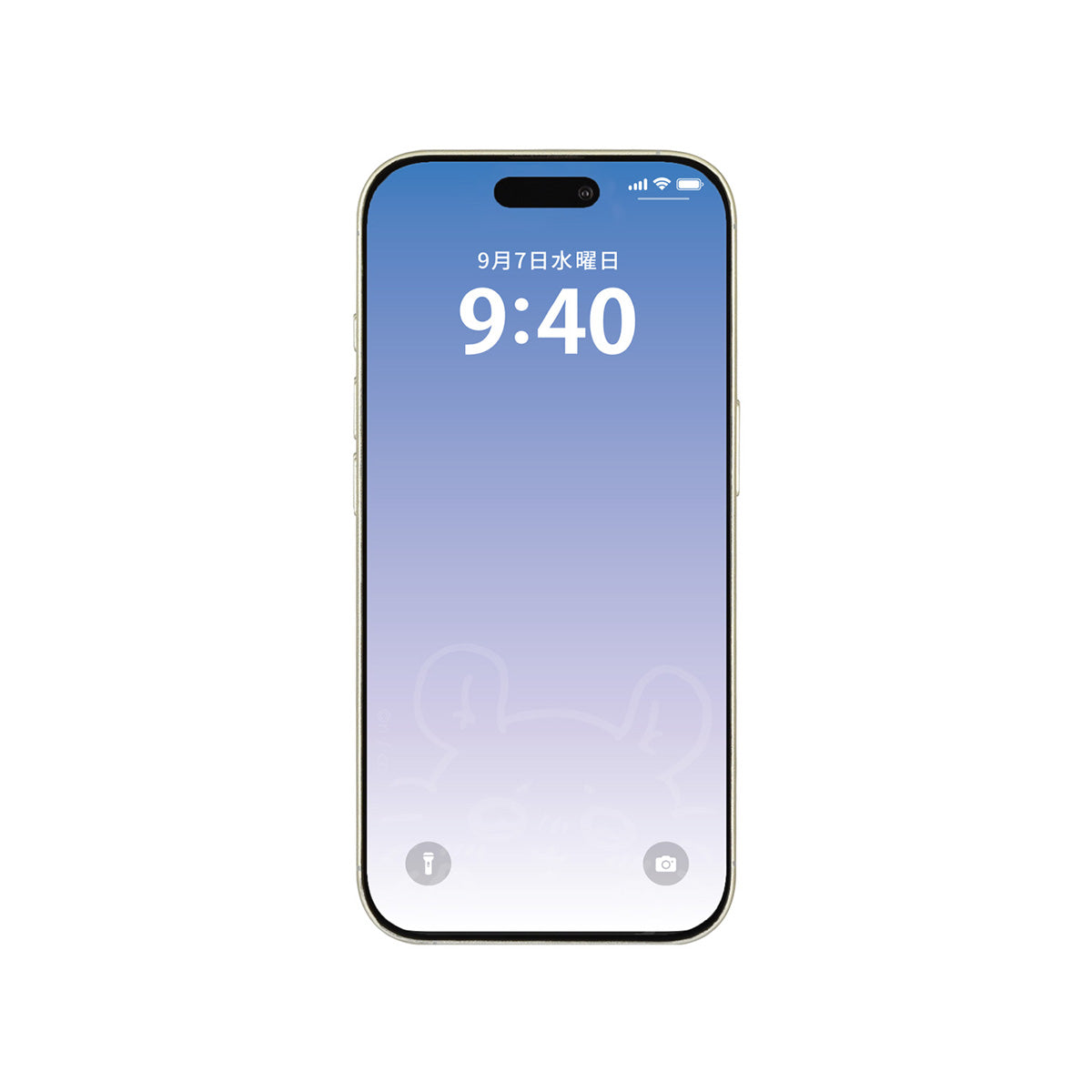 치이카와 iPhone16Pro 호환 강화유리 스크린 프로텍터 (모몽가)