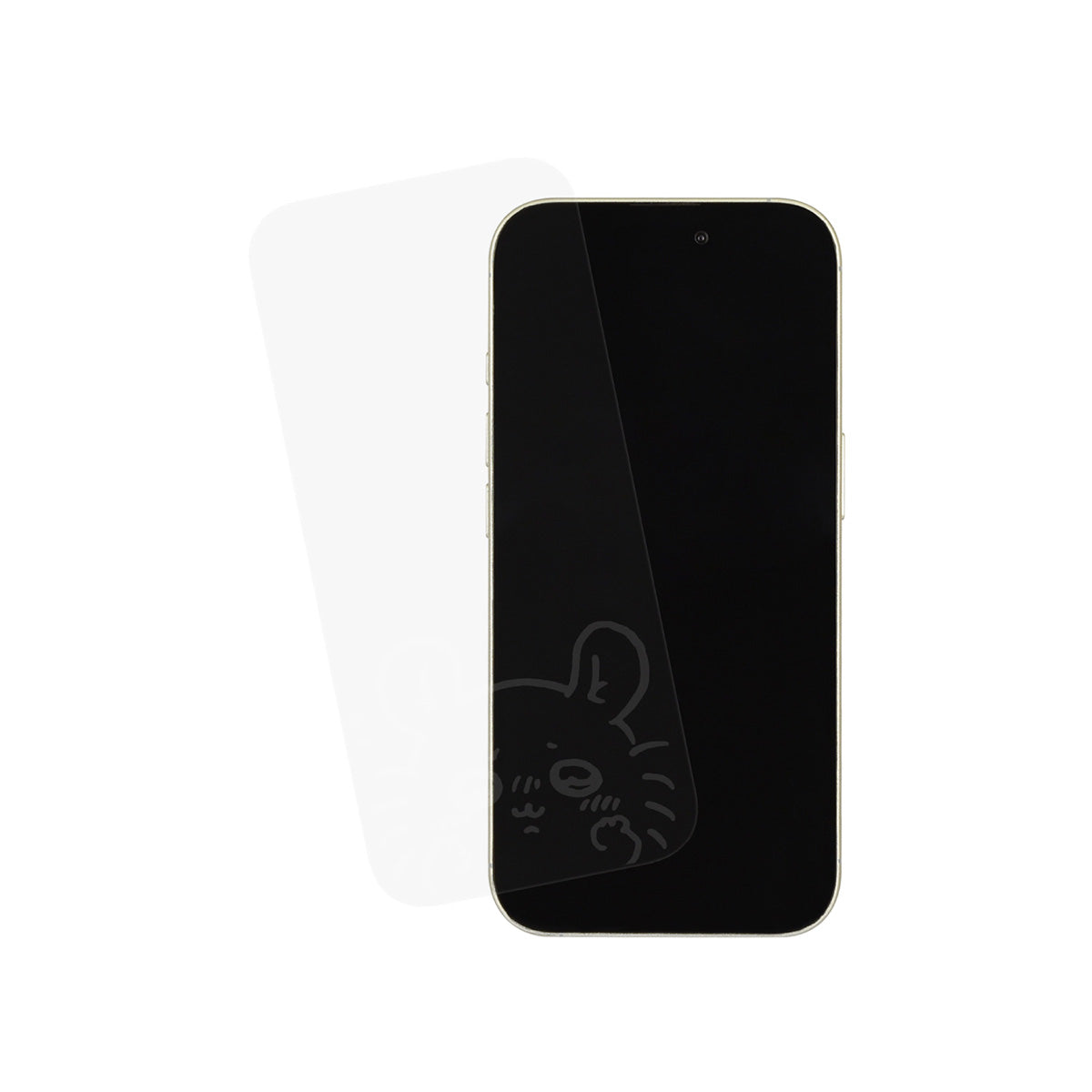 吉伊卡哇 iPhone16Pro玻璃手机膜(飞鼠)