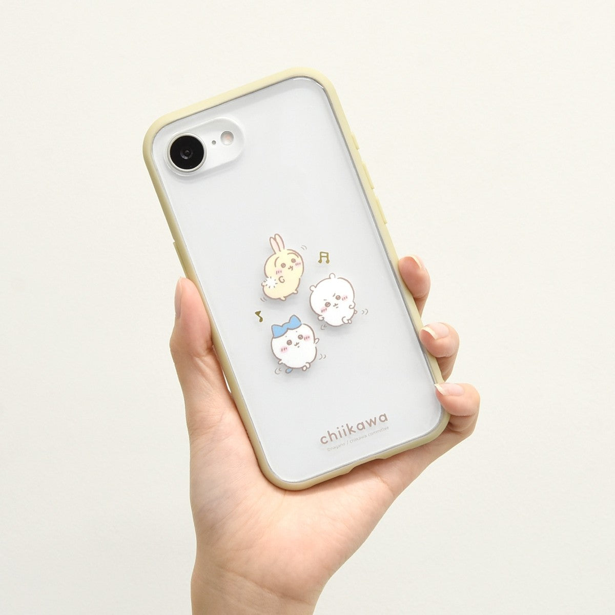 치이카와 IIIIfit 클리어 iPhone 16e 호환 케이스 (집합)