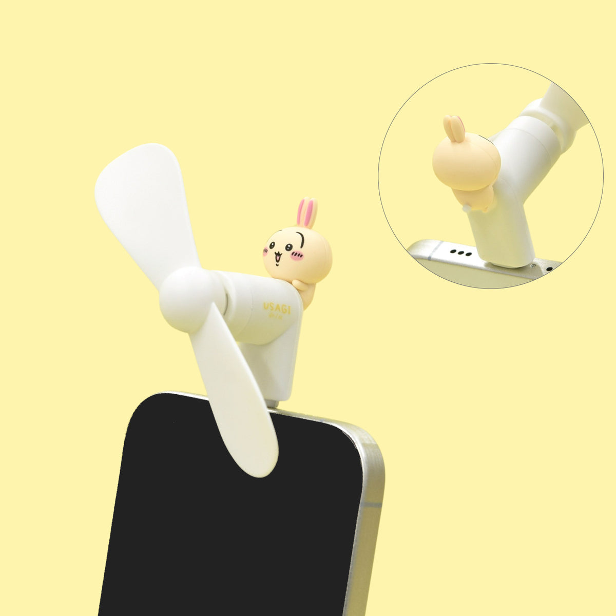 Chiikawa Mini Cool Fan for USB Type-C (Usagi)
