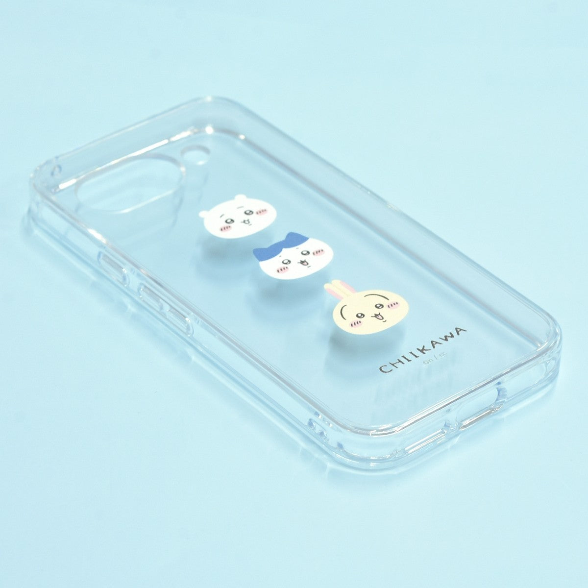 치이카와 Google Pixel 9a 호환 클리어 케이스 (얼굴)