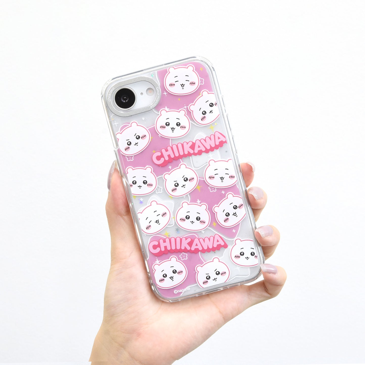 치이카와 카메라 프레임 iPhone 호환 케이스 (치이카와)