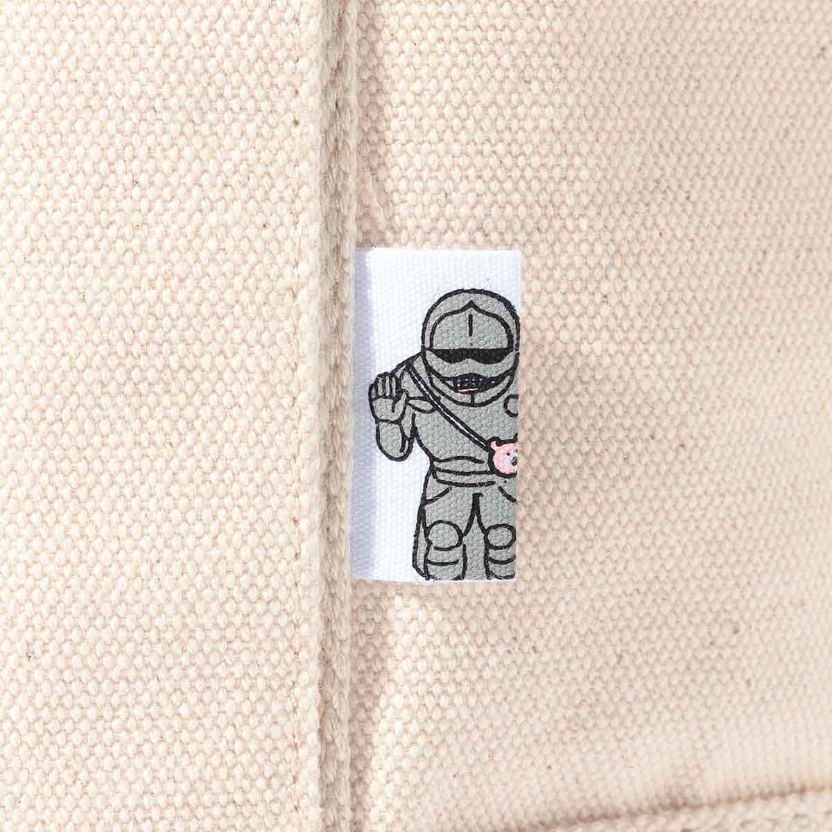 ちいかわ×コンバース キャンバストートバッグM(ブルーグレー)